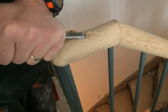 Hand Carved Bannister